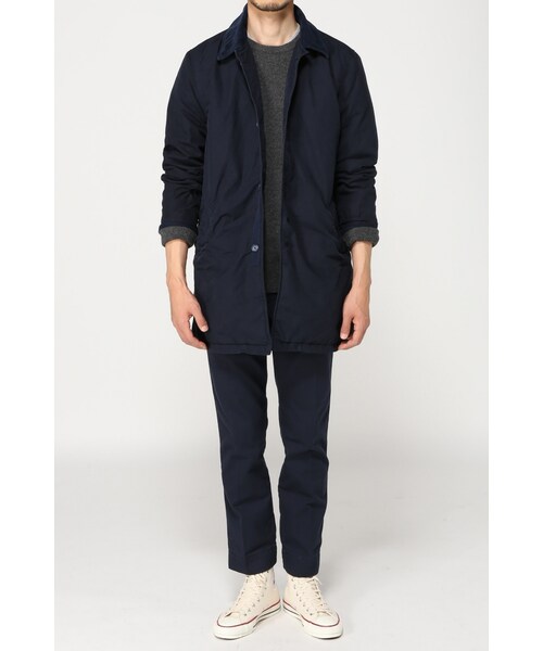 SAVE KHAKI UNITED（セーブカーキユナイテッド）の「Fleece Lined Trench（ジャケット/アウター・メンズ・ブラック A/キャメル/カーキ/ネイビー・XS/S/M）」の5枚目の写真