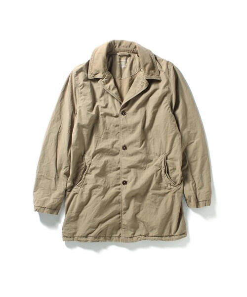 SAVE KHAKI UNITED（セーブカーキユナイテッド）の「Fleece Lined Trench（ジャケット/アウター・メンズ・ブラック A/キャメル/カーキ/ネイビー・XS/S/M）」の2枚目の写真