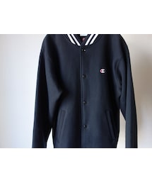 Champion / スウェット スナップ スタジャン WIND STOPPER Champion チャンピオン ウィンドストッパー リバースウィーブ