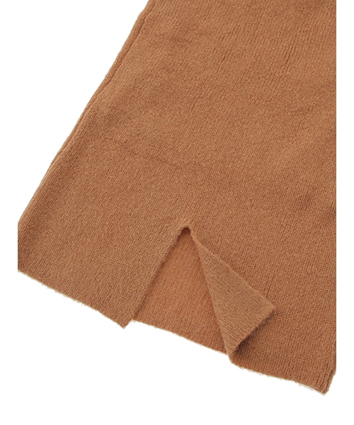 w closet(ダブルクローゼット)の「7G片畦フェイク袖付きスカート(スカート・レディース・オフホワイト/キャメル/ボルドー・FREE)」の9枚目の写真