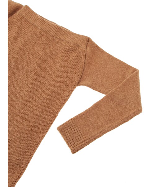 w closet(ダブルクローゼット)の「7G片畦フェイク袖付きスカート(スカート・レディース・オフホワイト/キャメル/ボルドー・FREE)」の8枚目の写真