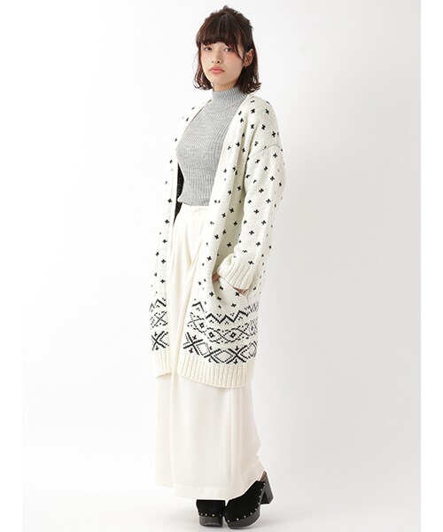 w closet（ダブルクローゼット）の「タック入り9分丈ワイドパンツ（パンツ・レディース・エクリュ/カーキ/ブラック・FREE）」の13枚目の写真