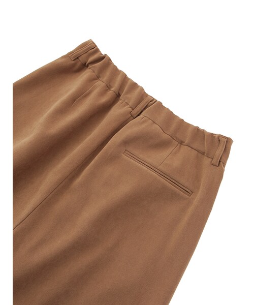 w closet(ダブルクローゼット)の「起毛タック入りガウチョパンツ(パンツ・レディース・モカベージュ/カーキ・FREE)」の9枚目の写真