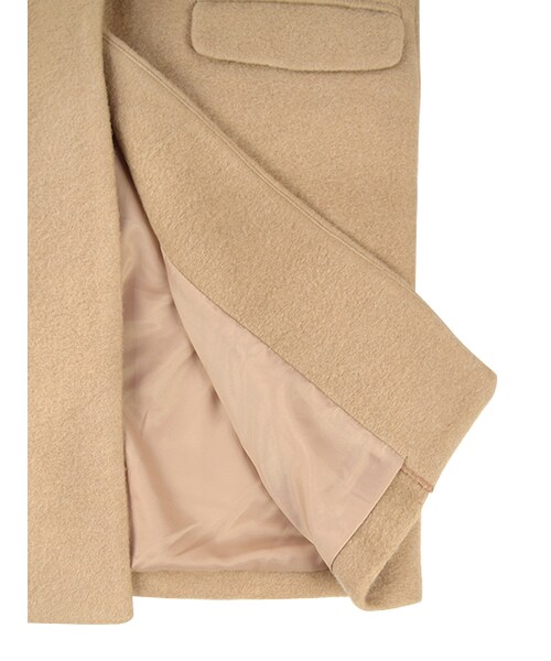 w closet（ダブルクローゼット）の「スライバーチェスターコート（ジャケット/アウター・レディース・ベージュ/サックス/Lグレー・FREE）」の11枚目の写真