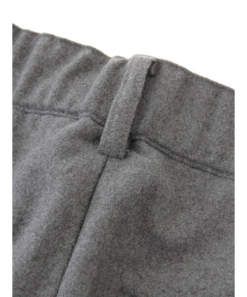 w closet（ダブルクローゼット）の「ツイル8分丈ワイドパンツ（パンツ・レディース・キャメル/グレー/ブラック・FREE）」の10枚目の写真