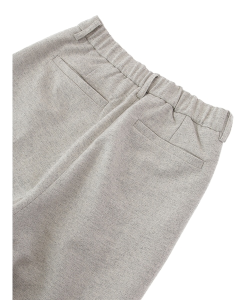 w closet(ダブルクローゼット)の「ウール混フラノタックパンツ(パンツ・レディース・Lグレー/チャコール/ブラック・FREE)」の10枚目の写真