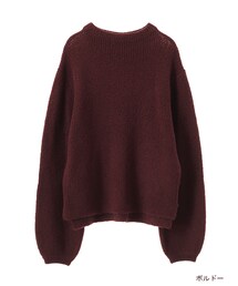 w closet | 7G片畦ボトルネックニット(トップス)