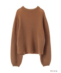 w closet | 7G片畦ボトルネックニット(トップス)