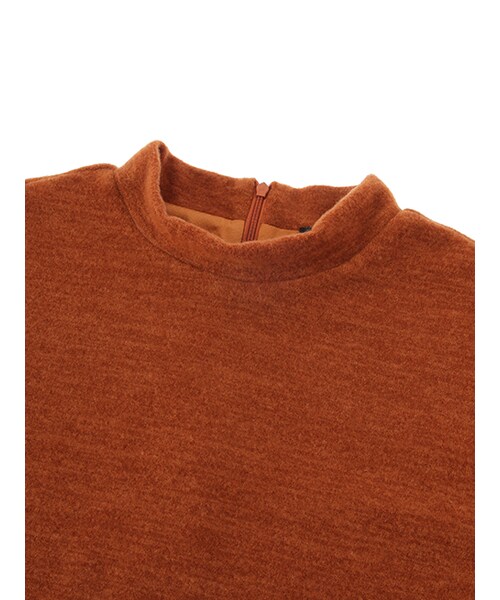 w closet（ダブルクローゼット）の「ミルニットソー長袖プルオーバー（トップス・レディース・アイボリー/グレー/レンガ/チャコール・FREE）」の8枚目の写真