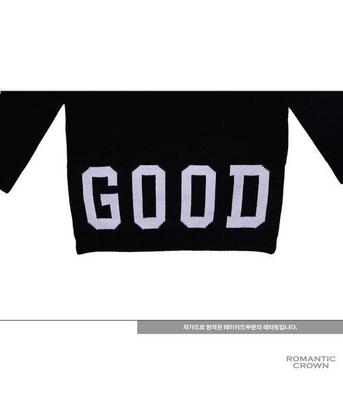 ROMANTIC CROWN（ロマンティッククラウン）の「GOOD LONG KNIT_BLACK（その他・メンズ・기타）」の13枚目の写真