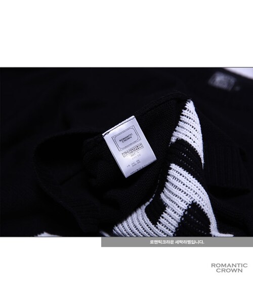 ROMANTIC CROWN（ロマンティッククラウン）の「GOOD LONG KNIT_BLACK（その他・メンズ・기타）」の16枚目の写真