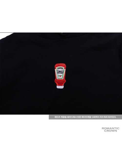 ROMANTIC CROWN（ロマンティッククラウン）の「HATER KETCHUP HOODIE_BLACK（その他・メンズ・기타）」の13枚目の写真