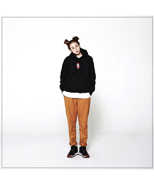 ROMANTIC CROWN（ロマンティッククラウン）の「HATER KETCHUP HOODIE_BLACK（その他・メンズ・기타）」の2枚目の写真