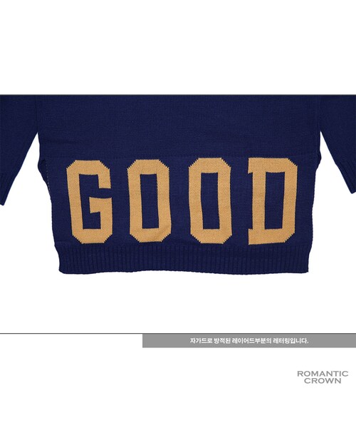 ROMANTIC CROWN（ロマンティッククラウン）の「GOOD LONG KNIT_NAVY（その他・メンズ・기타）」の13枚目の写真