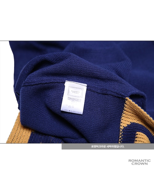 ROMANTIC CROWN（ロマンティッククラウン）の「GOOD LONG KNIT_NAVY（その他・メンズ・기타）」の16枚目の写真