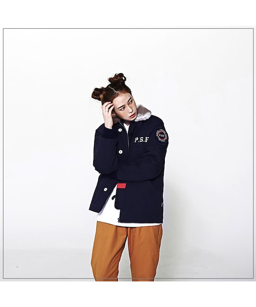 ROMANTIC CROWN（ロマンティッククラウン）の「PSF 6OZ DECK JACKET_NAVY（ジャケット/アウター・メンズ・기타）」の12枚目の写真