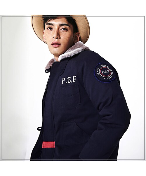 ROMANTIC CROWN（ロマンティッククラウン）の「PSF 6OZ DECK JACKET_NAVY（ジャケット/アウター・メンズ・기타）」の15枚目の写真