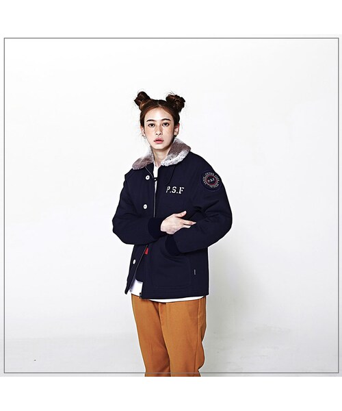 ROMANTIC CROWN（ロマンティッククラウン）の「PSF 6OZ DECK JACKET_NAVY（ジャケット/アウター・メンズ・기타）」の10枚目の写真