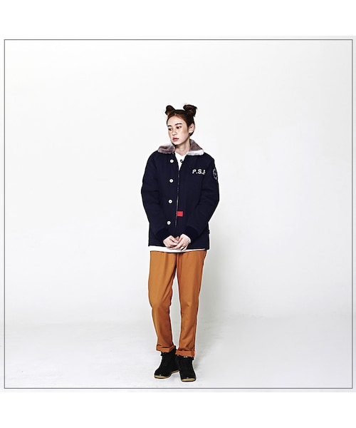 ROMANTIC CROWN（ロマンティッククラウン）の「PSF 6OZ DECK JACKET_NAVY（ジャケット/アウター・メンズ・기타）」の6枚目の写真