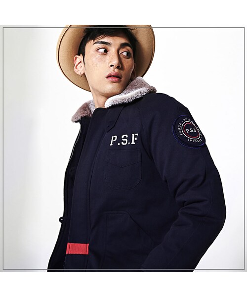 ROMANTIC CROWN（ロマンティッククラウン）の「PSF 6OZ DECK JACKET_NAVY（ジャケット/アウター・メンズ・기타）」の14枚目の写真
