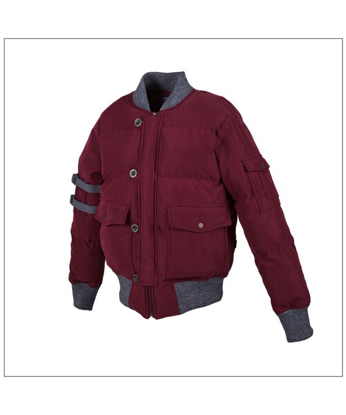 ROMANTIC CROWN（ロマンティッククラウン）の「WINTER OWL MA-1 PADDING_WINE（ジャケット/アウター・メンズ・기타）」の18枚目の写真