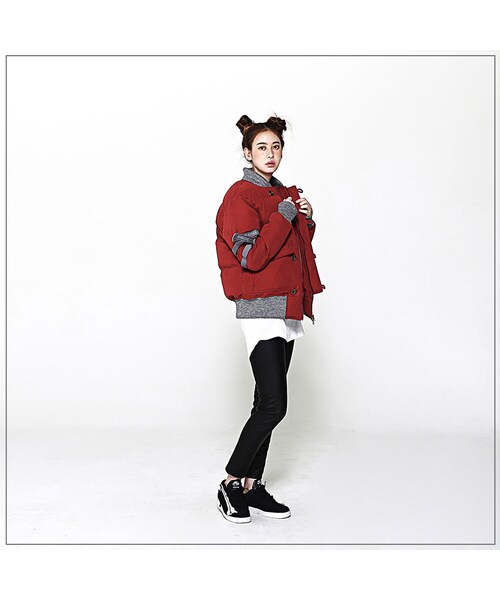 ROMANTIC CROWN（ロマンティッククラウン）の「WINTER OWL MA-1 PADDING_WINE（ジャケット/アウター・メンズ・기타）」の4枚目の写真