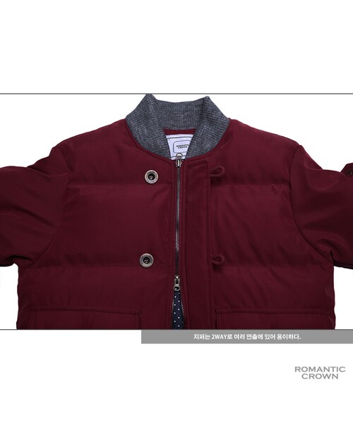 ROMANTIC CROWN（ロマンティッククラウン）の「WINTER OWL MA-1 PADDING_WINE（ジャケット/アウター・メンズ・기타）」の21枚目の写真