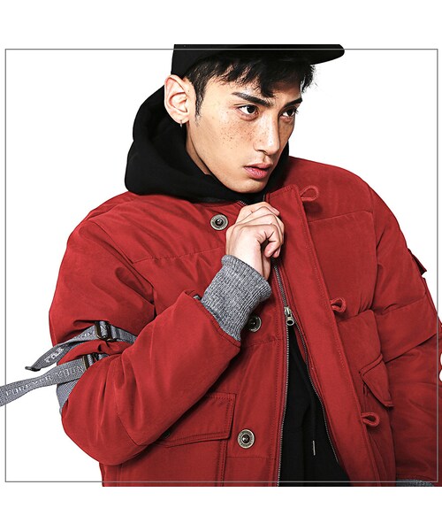 ROMANTIC CROWN（ロマンティッククラウン）の「WINTER OWL MA-1 PADDING_WINE（ジャケット/アウター・メンズ・기타）」の13枚目の写真