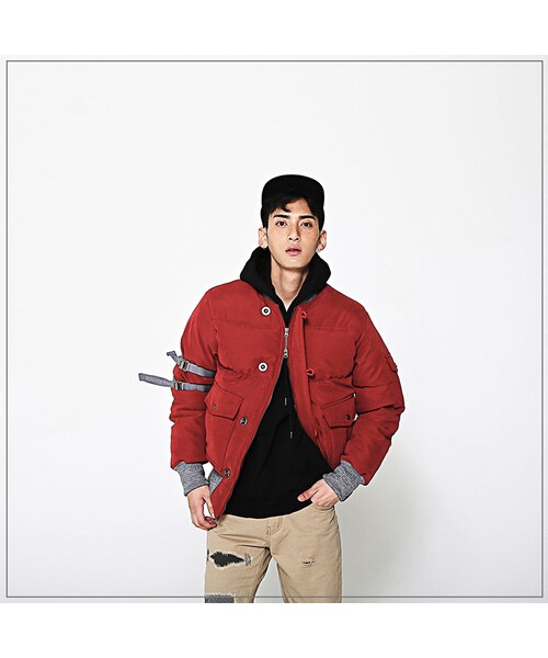 ROMANTIC CROWN（ロマンティッククラウン）の「WINTER OWL MA-1 PADDING_WINE（ジャケット/アウター・メンズ・기타）」の7枚目の写真