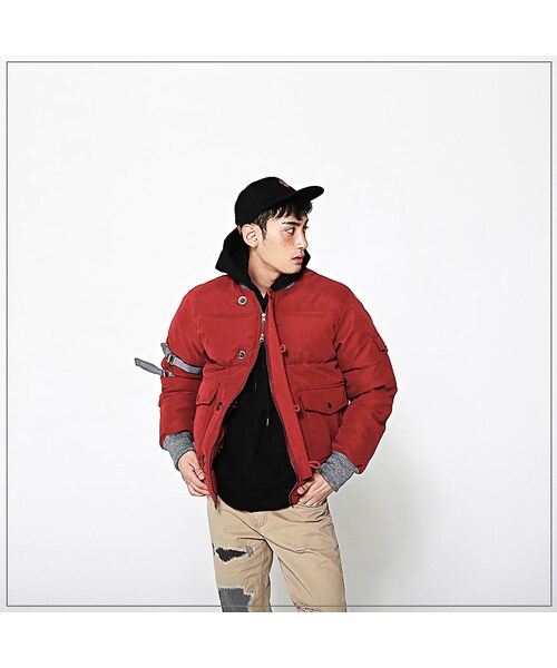 ROMANTIC CROWN（ロマンティッククラウン）の「WINTER OWL MA-1 PADDING_WINE（ジャケット/アウター・メンズ・기타）」の9枚目の写真