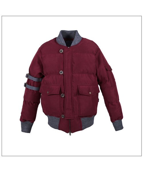 ROMANTIC CROWN（ロマンティッククラウン）の「WINTER OWL MA-1 PADDING_WINE（ジャケット/アウター・メンズ・기타）」の17枚目の写真