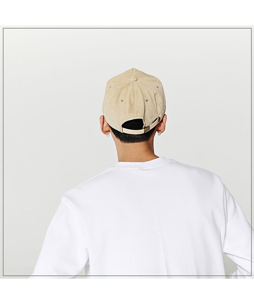 ROMANTIC CROWN（ロマンティッククラウン）の「GOOD LIFE CORDUROY CAP_BEIGE（その他・メンズ・기타）」の5枚目の写真