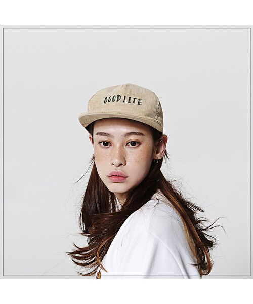 ROMANTIC CROWN（ロマンティッククラウン）の「GOOD LIFE CORDUROY CAP_BEIGE（その他・メンズ・기타）」の4枚目の写真