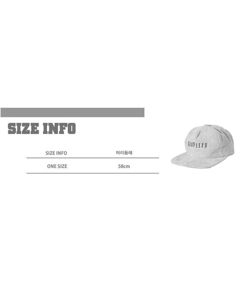 ROMANTIC CROWN（ロマンティッククラウン）の「GOOD LIFE CORDUROY CAP_BEIGE（その他・メンズ・기타）」の10枚目の写真