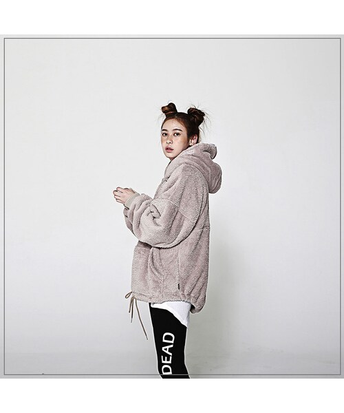 ROMANTIC CROWN（ロマンティッククラウン）の「YETI FULL ZIP HOOD JACKET_BEIGE（ジャケット/アウター・メンズ・기타）」の10枚目の写真