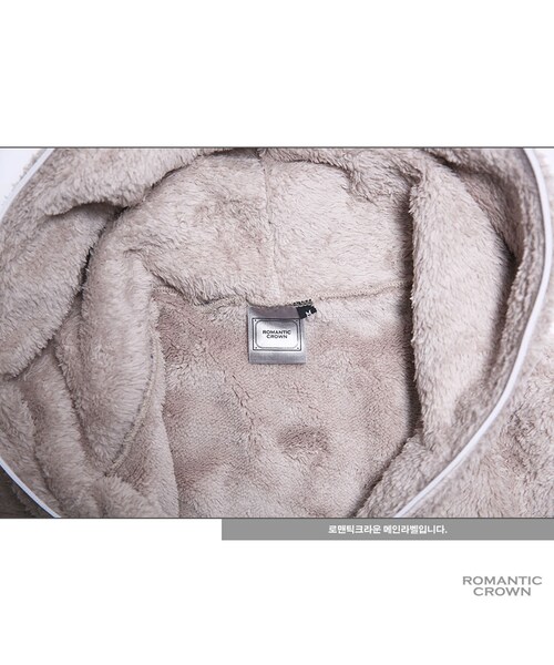 ROMANTIC CROWN（ロマンティッククラウン）の「YETI FULL ZIP HOOD JACKET_BEIGE（ジャケット/アウター・メンズ・기타）」の17枚目の写真