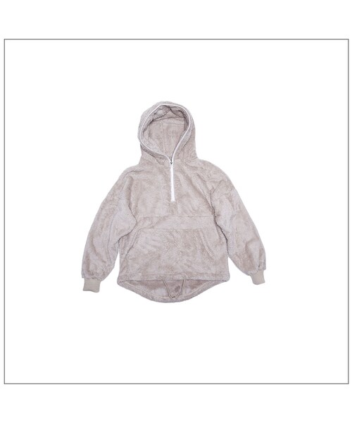 ROMANTIC CROWN（ロマンティッククラウン）の「YETI FULL ZIP HOOD JACKET_BEIGE（ジャケット/アウター・メンズ・기타）」の14枚目の写真