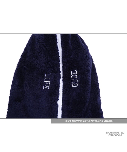 ROMANTIC CROWN（ロマンティッククラウン）の「YETI FULL ZIP HOOD JACKET_NAVY（ジャケット/アウター・メンズ・기타）」の20枚目の写真