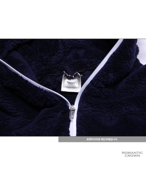 ROMANTIC CROWN（ロマンティッククラウン）の「YETI FULL ZIP HOOD JACKET_NAVY（ジャケット/アウター・メンズ・기타）」の19枚目の写真