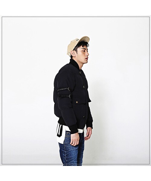 ROMANTIC CROWN（ロマンティッククラウン）の「WINTER OWL MA-1 PADDING_BLACK（ジャケット/アウター・メンズ・기타）」の11枚目の写真