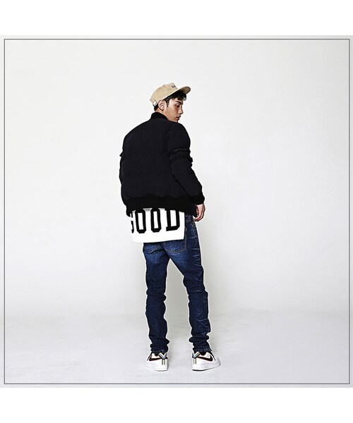 ROMANTIC CROWN（ロマンティッククラウン）の「WINTER OWL MA-1 PADDING_BLACK（ジャケット/アウター・メンズ・기타）」の3枚目の写真