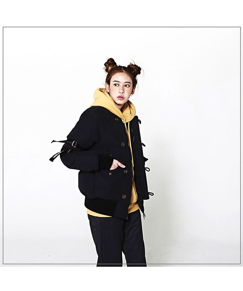 ROMANTIC CROWN（ロマンティッククラウン）の「WINTER OWL MA-1 PADDING_BLACK（ジャケット/アウター・メンズ・기타）」の10枚目の写真