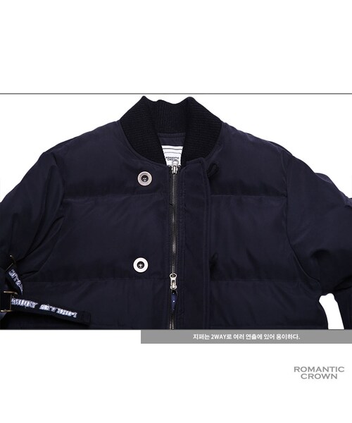 ROMANTIC CROWN（ロマンティッククラウン）の「WINTER OWL MA-1 PADDING_BLACK（ジャケット/アウター・メンズ・기타）」の18枚目の写真