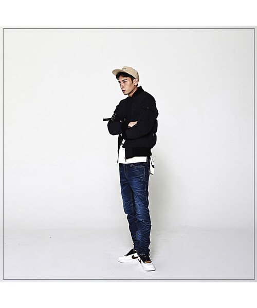 ROMANTIC CROWN（ロマンティッククラウン）の「WINTER OWL MA-1 PADDING_BLACK（ジャケット/アウター・メンズ・기타）」の5枚目の写真