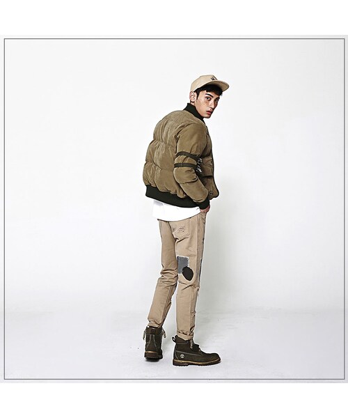 ROMANTIC CROWN（ロマンティッククラウン）の「WINTER OWL MA-1 PADDING_KHAKI（ジャケット/アウター・メンズ・기타）」の5枚目の写真