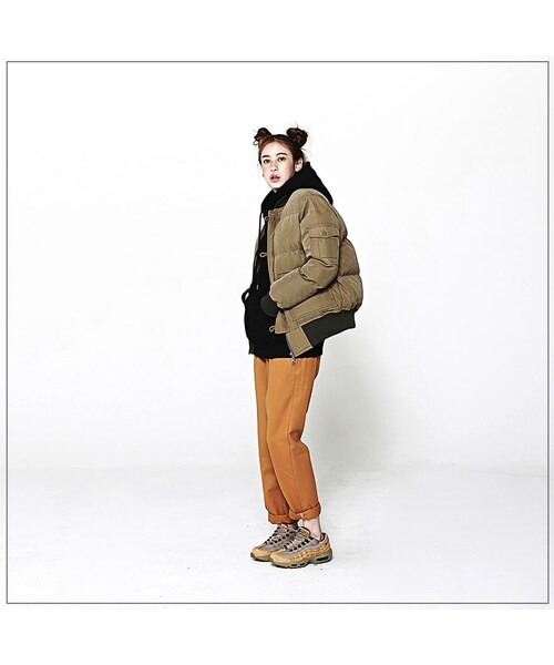 ROMANTIC CROWN（ロマンティッククラウン）の「WINTER OWL MA-1 PADDING_KHAKI（ジャケット/アウター・メンズ・기타）」の6枚目の写真