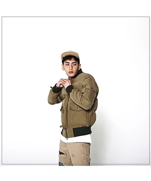 ROMANTIC CROWN（ロマンティッククラウン）の「WINTER OWL MA-1 PADDING_KHAKI（ジャケット/アウター・メンズ・기타）」の9枚目の写真