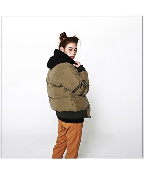 ROMANTIC CROWN（ロマンティッククラウン）の「WINTER OWL MA-1 PADDING_KHAKI（ジャケット/アウター・メンズ・기타）」の12枚目の写真