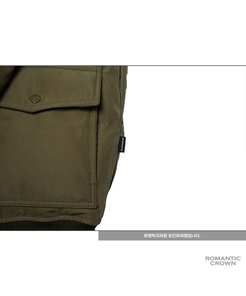 ROMANTIC CROWN（ロマンティッククラウン）の「WINTER OWL MA-1 PADDING_KHAKI（ジャケット/アウター・メンズ・기타）」の22枚目の写真