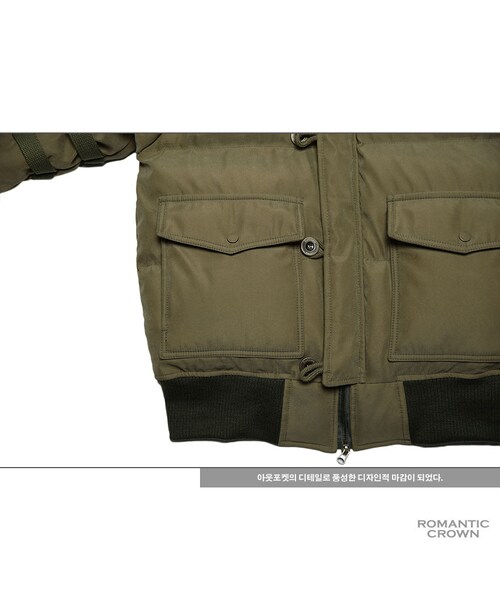 ROMANTIC CROWN（ロマンティッククラウン）の「WINTER OWL MA-1 PADDING_KHAKI（ジャケット/アウター・メンズ・기타）」の20枚目の写真